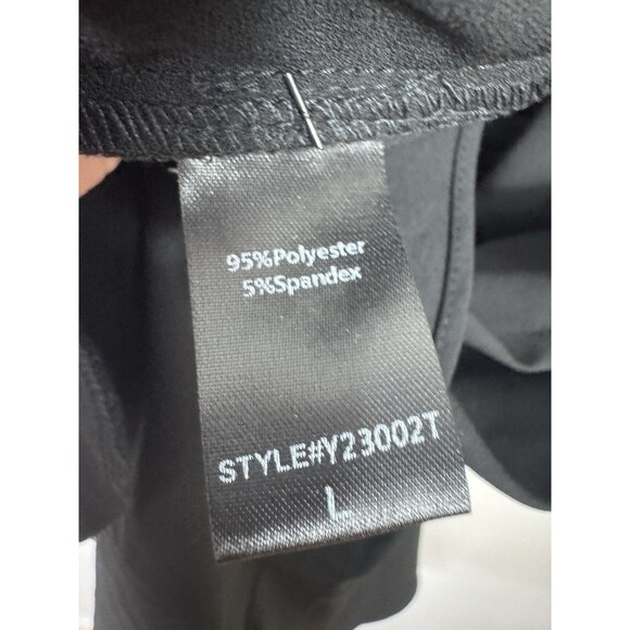 Tuckernuck Pomander Place Callahan Dress Black Crepe Shirt Dress Size L NWT - Picture 8 of 12